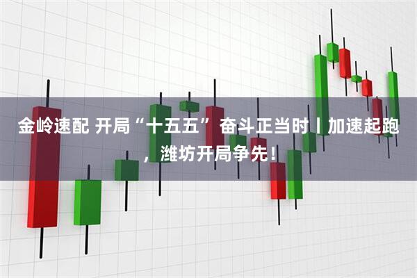 金岭速配 开局“十五五” 奋斗正当时丨加速起跑，潍坊开局争先！